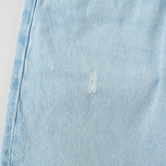 Levis 501 Skinny Fit Button Fly Jeans High Rise Light Wash Womens Size 31x28 - Picture 7 of 16